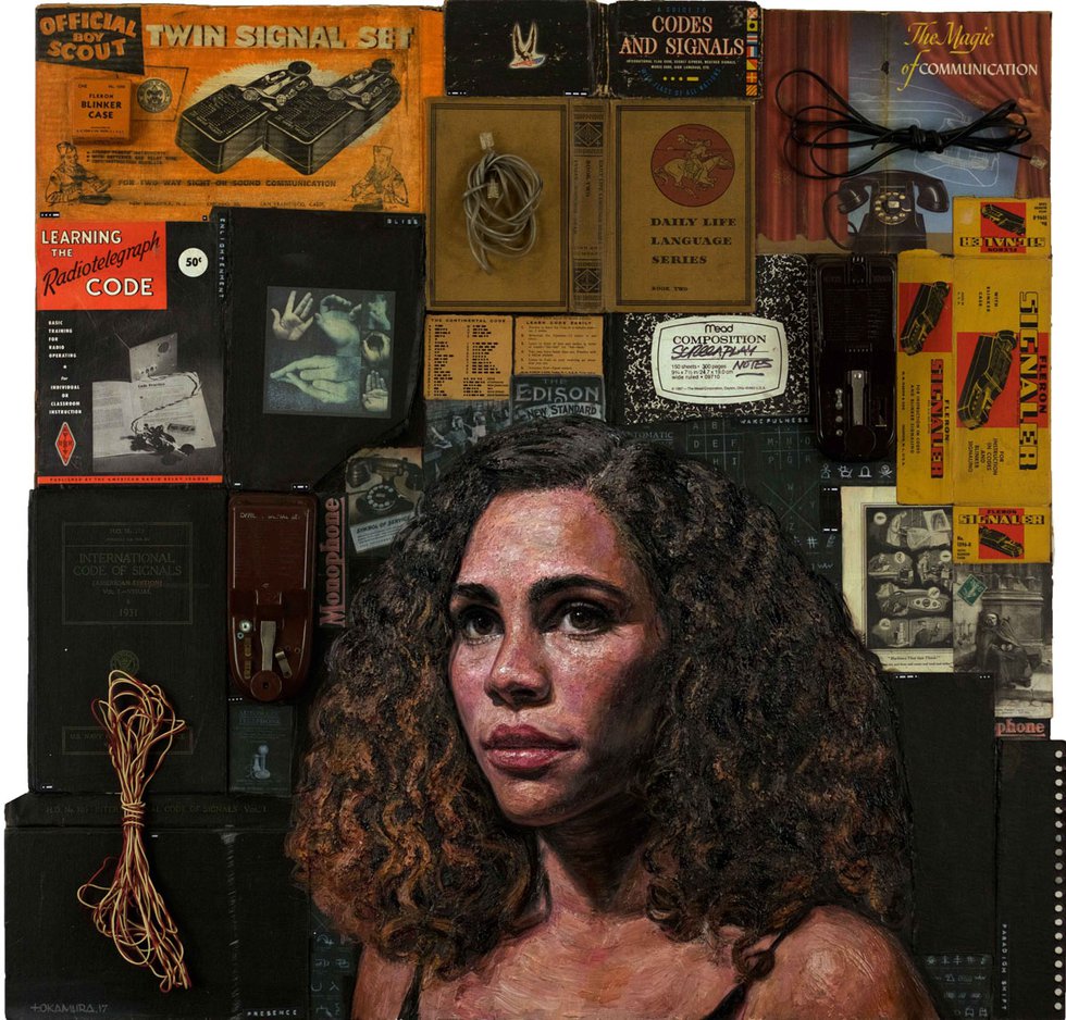 Tim Okamura, “Codes and Signals,” 2017