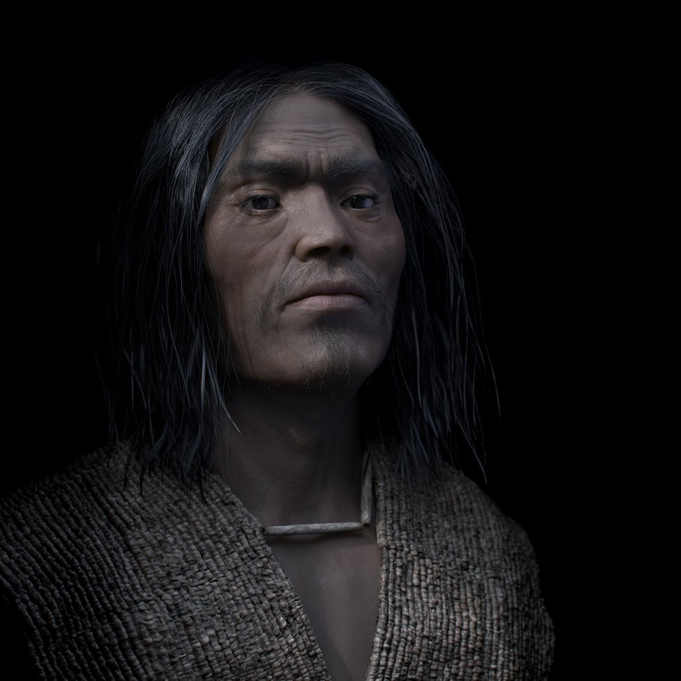 The Canadian Museum of History has unveiled a digital facial reconstruction of a 4,000-year-old shíshálh family from the West Coast.