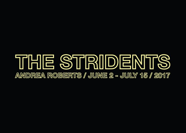 Andrea Roberts, " The Stridents," Invitation