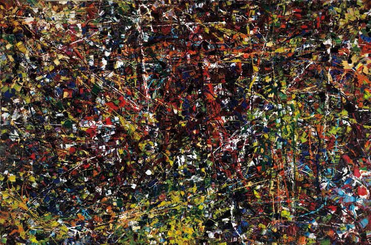 Jean Paul Riopelle, "Vent du nord," 1952/53