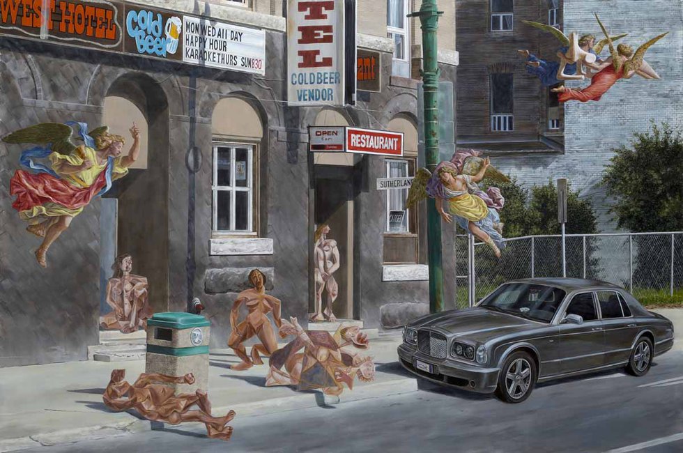 Kent Monkman, "Le Petit dejeuner sur l’herbe," 2014