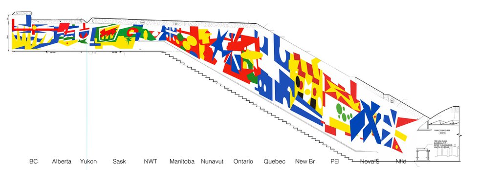 Douglas Coupland, "untitled," Parliament Station