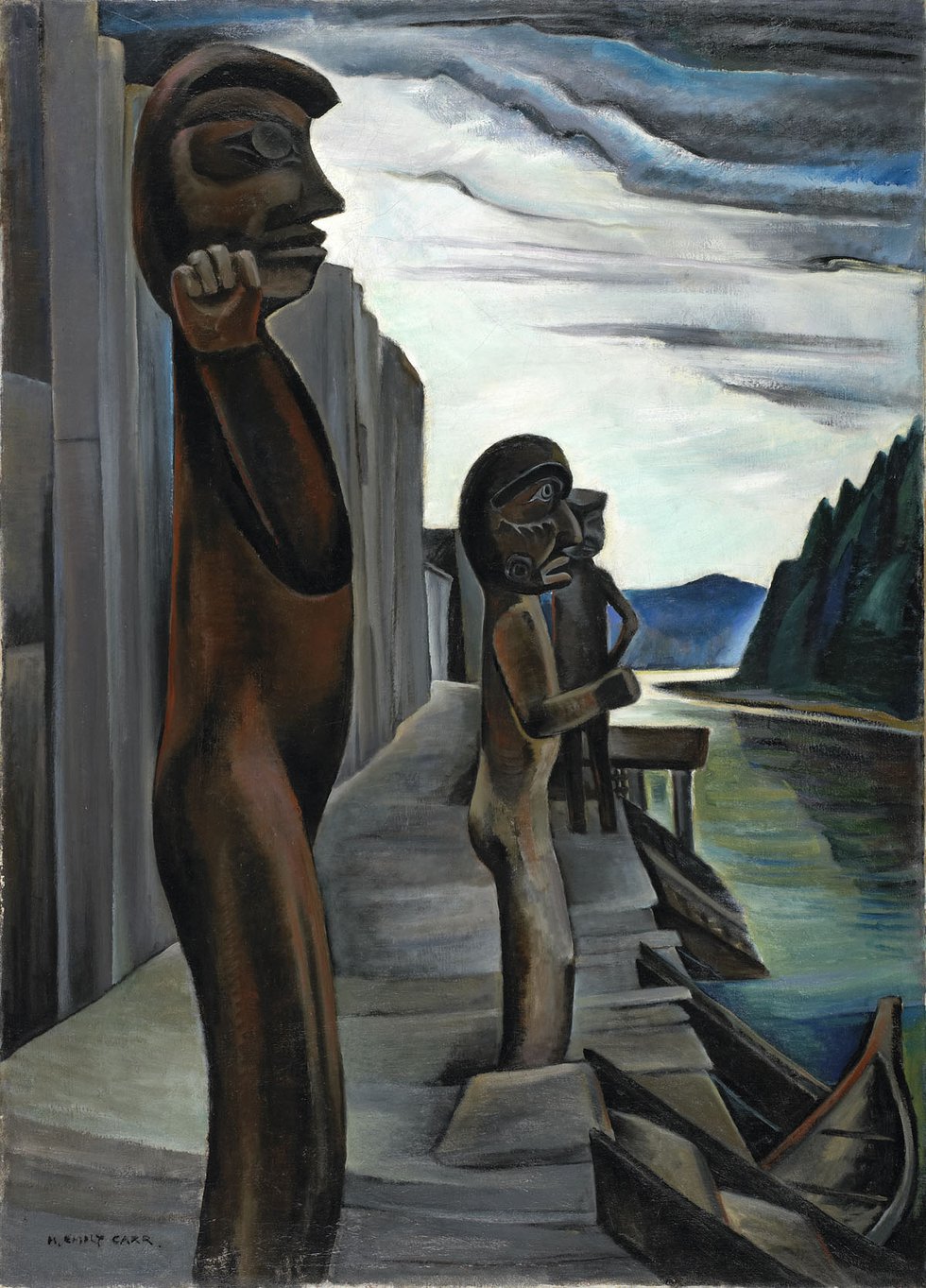 Emily Carr, "Blunden Harbour," circa 1930