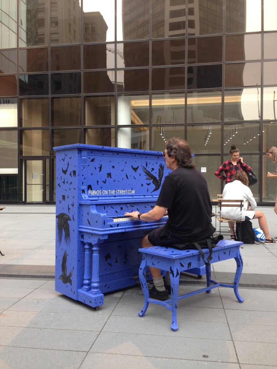 Cat L'Hirondelle, "Painted Piano"