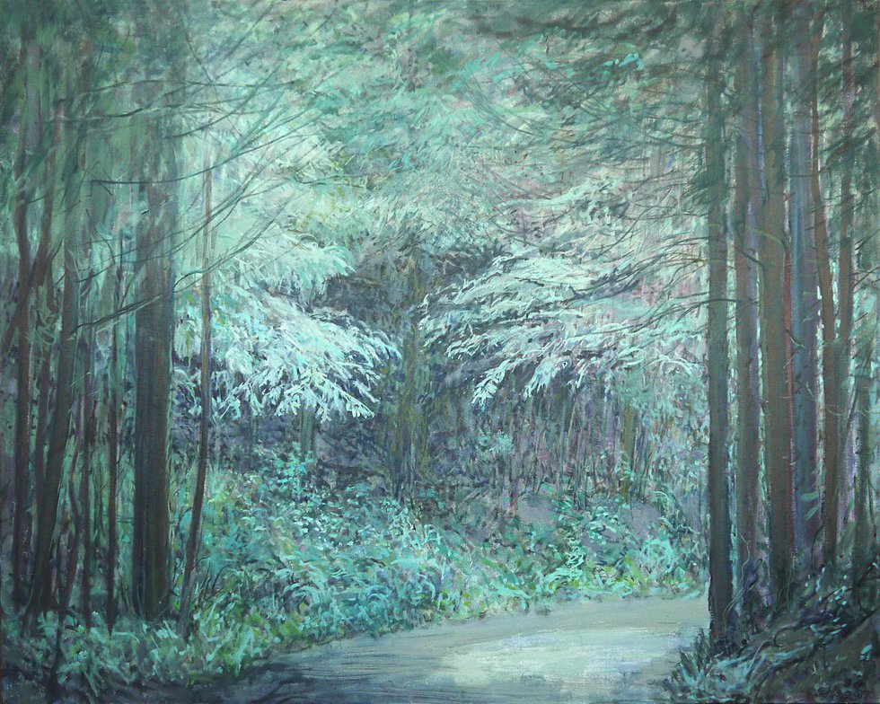 Anne Meggitt, "Forest Sentinels" 2014