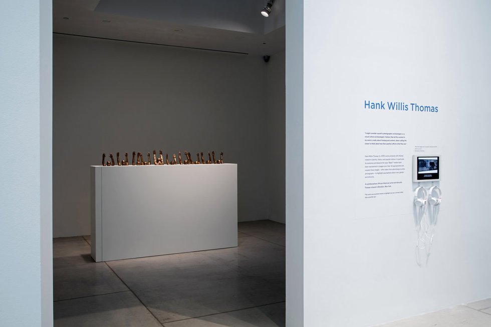 Hank Willis Thomas installation shot