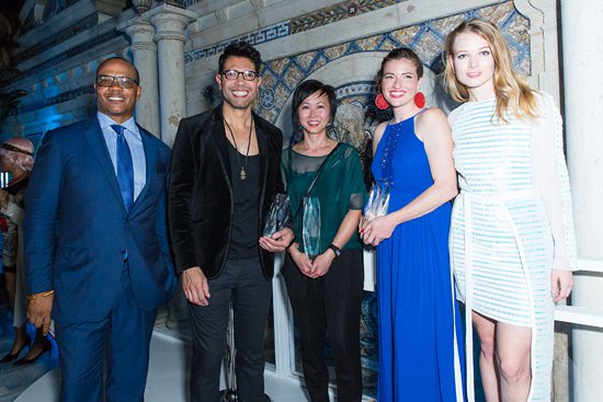 L-R: : Andre Guichard, Ariel Vargassal, Vanessa Lam, Charity White, Elena Soboleva Photo by Samantha Deitch/BFA.com