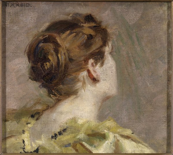 Mary Hiester Reid, &quot;Study of a Head,&quot; circa 1874-1921