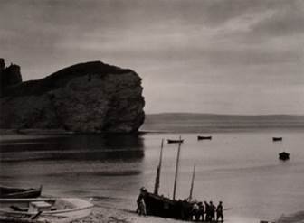 Paul Strand, &quot;Beaching the Boat, Percé, Gaspésie,&quot; 1929, printed 1960s, gelatin silver print.  Gift of anonymous donors, 2017. © Aperture Foundation, Inc., Paul Strand Archive. Photo: NGC