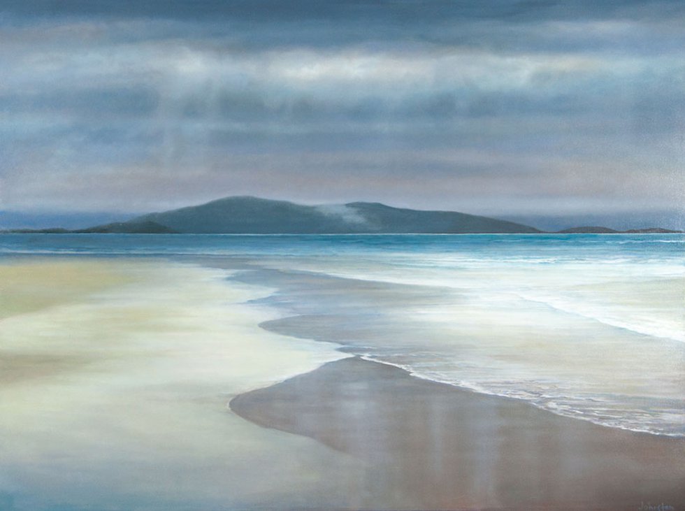 Patricia Johnston, "Western Isle Beach," 2018