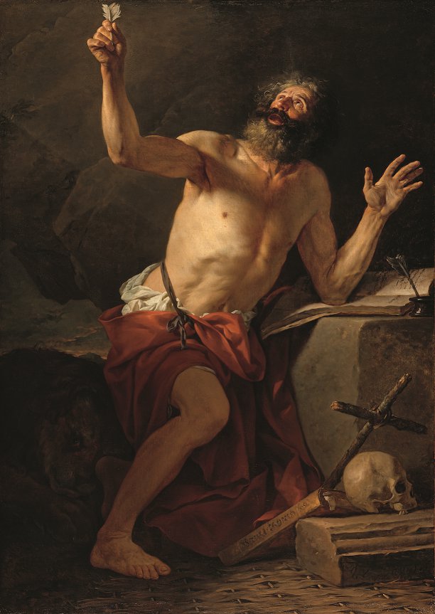 Jacques-Louis David, "Saint Jerome," 1779