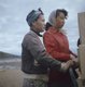 Rosemary Gilliat Eaton, “Women participating in the unloading of a Hudson Bay Company barge at Apex, Frobisher Bay, N.W.T.