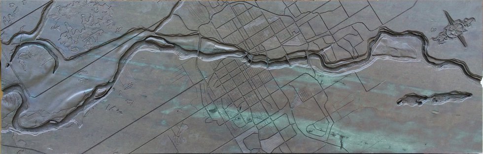 Robert Assie, "Saskatchewan River Valley Map"