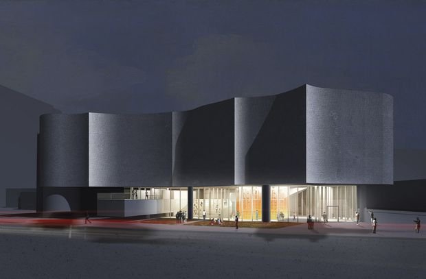 A rendering of the Winnipeg Art Gallery’s Inuit Art Centre, designed by Michael Maltzan Architecture. (courtesy Winnipeg Art Gallery)