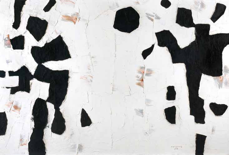 Paul-Émile Borduas, "Figures schématiques," 1956