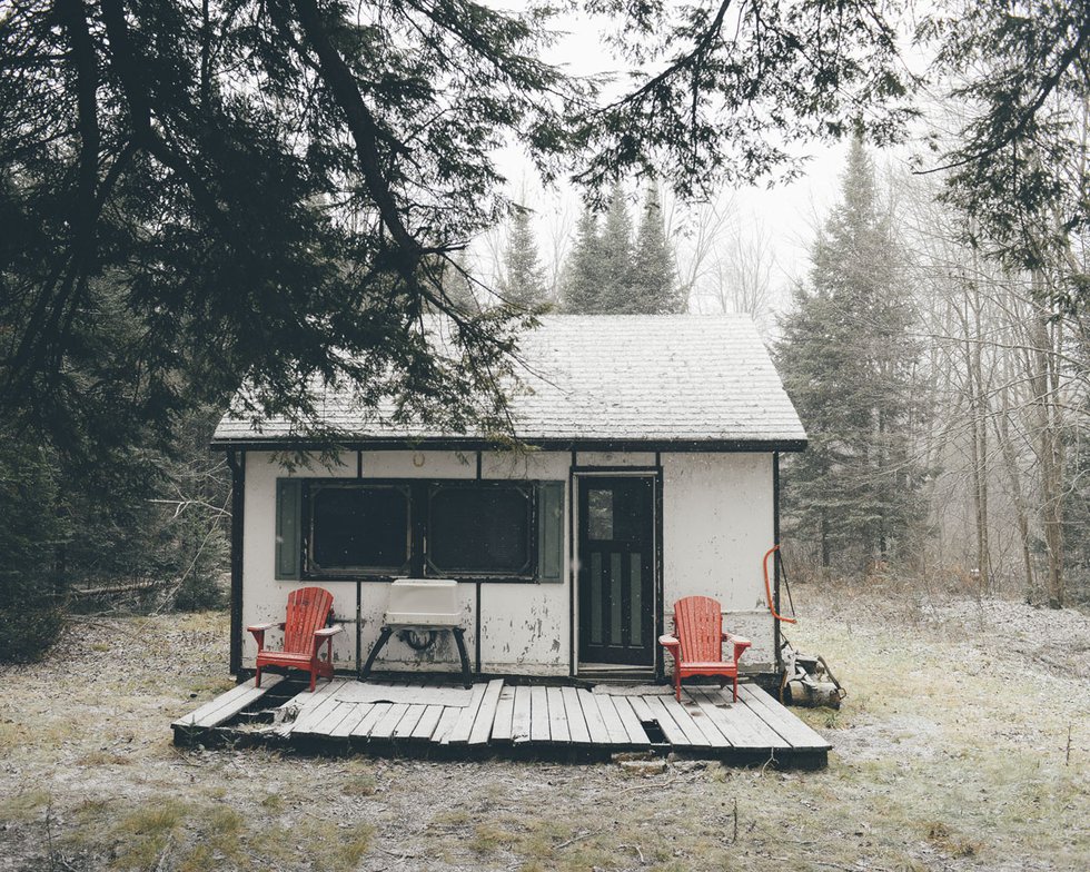 Cabin in Bracebridge, Ont., 2016 (photo by Sam Barkwell)