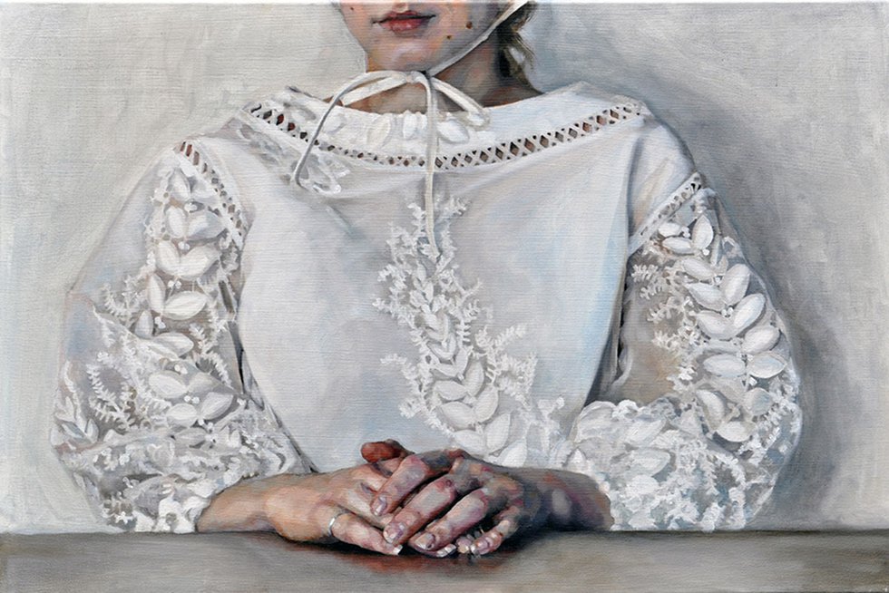 Kirsty Templeton Davidge, “Embroidered Blouse,” 2018