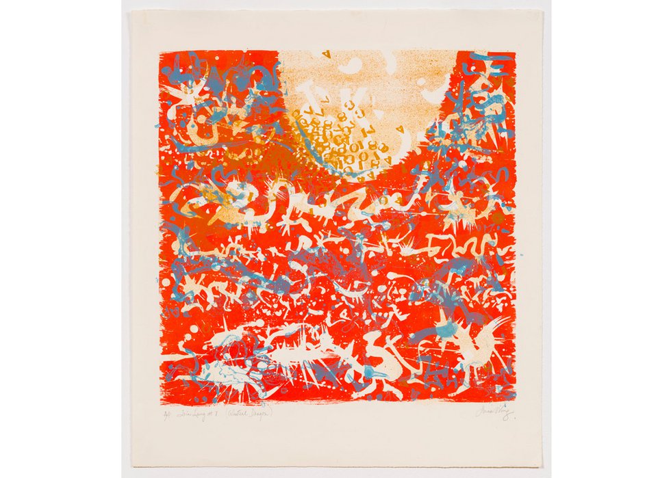 Anna Wong, “Tein Long #7 (Celestial Dragon),” 1967