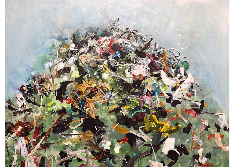 Lori Golderg, “Cacophony of Our Debris,” 2018