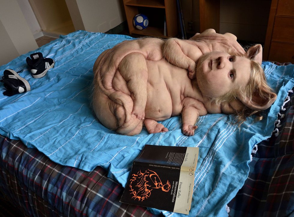 Patricia Piccinini, “Teenage Metamorphosis,” 2017