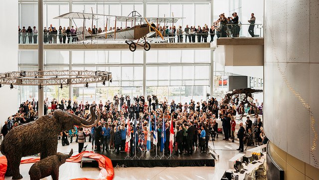 The new Royal Alberta Museum opened on October 3, 2018