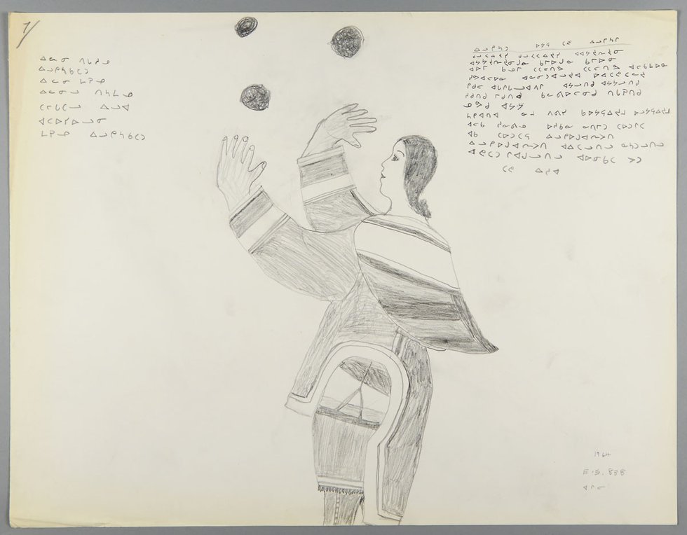 Jemima Angelik Nutarak, "Juggling Songs," 1964