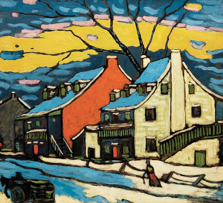 Marc-Aurèle Fortin, "Ste. Rose paysage," 1939