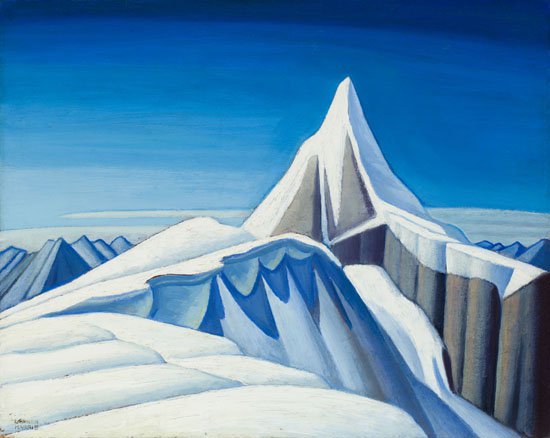 Lawren Stewart Harris, "Mountain Sketch XC," circa 1926-1929