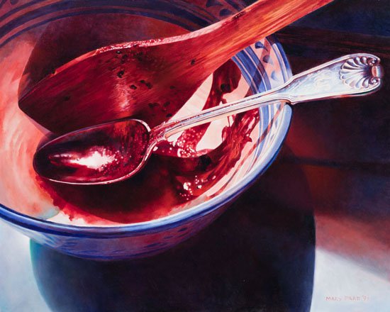 Mary Frances Pratt, "Preserving Summer - Black Currant Jam," 1998