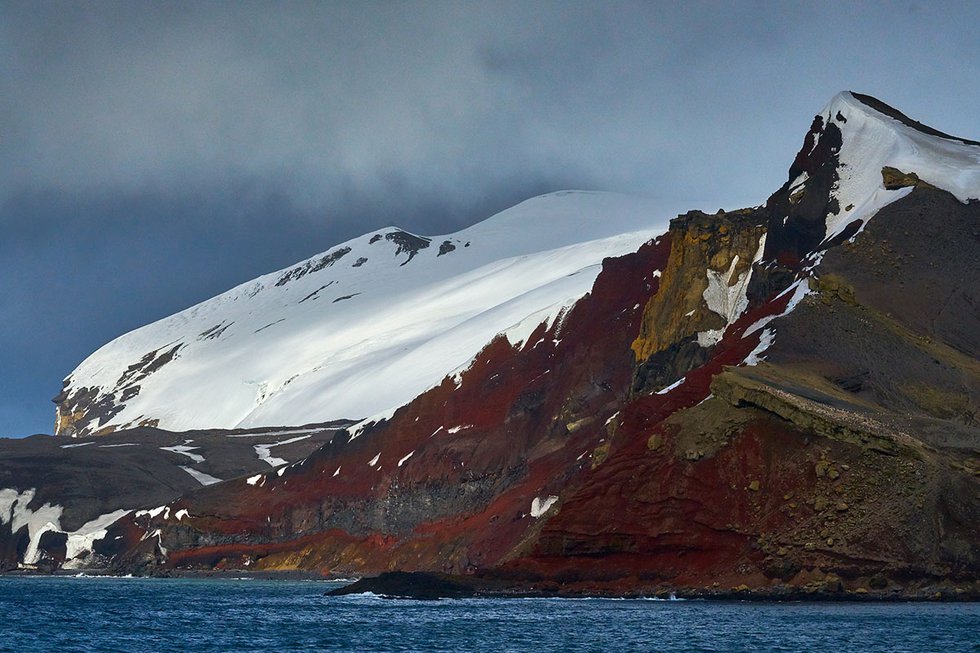 Hugh Conacher, “Neptune’s Bellows, Whalers’ Bay, Deception Island  62˚59’ S, 60˚34’ W, November 26, 2016”