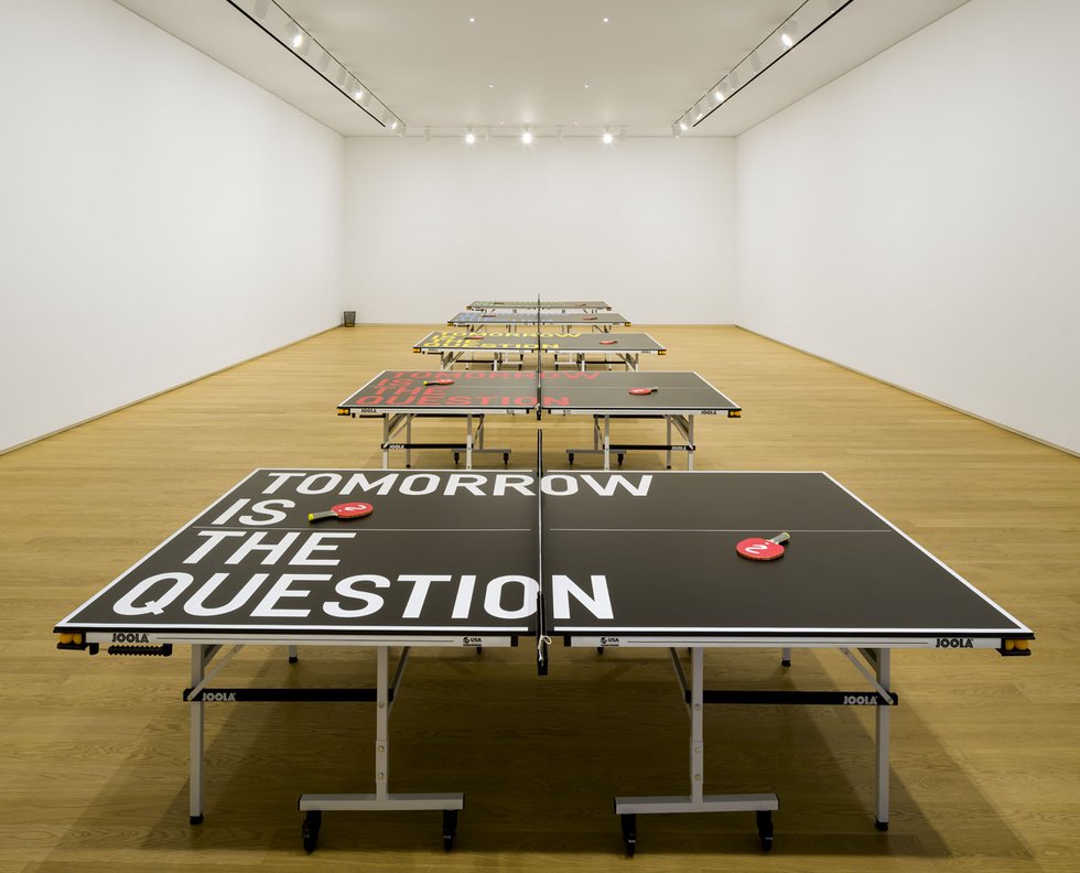 Rirkrit Tiravanija, “Tomorrow is the Question,” 2019