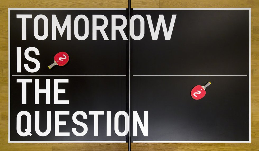 Rirkrit Tiravanija, “Tomorrow is the Question,” 2019