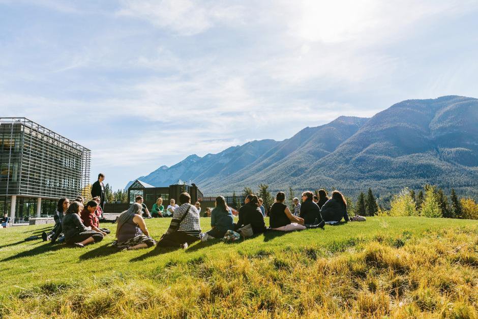 Indigenous Leadership program at Banff Centre (photo by Chris Amat)