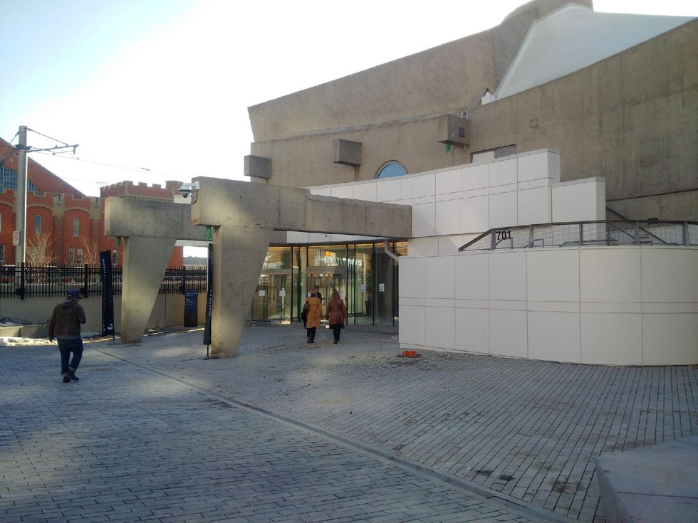 Contemporary Calgary at the former planetarium.