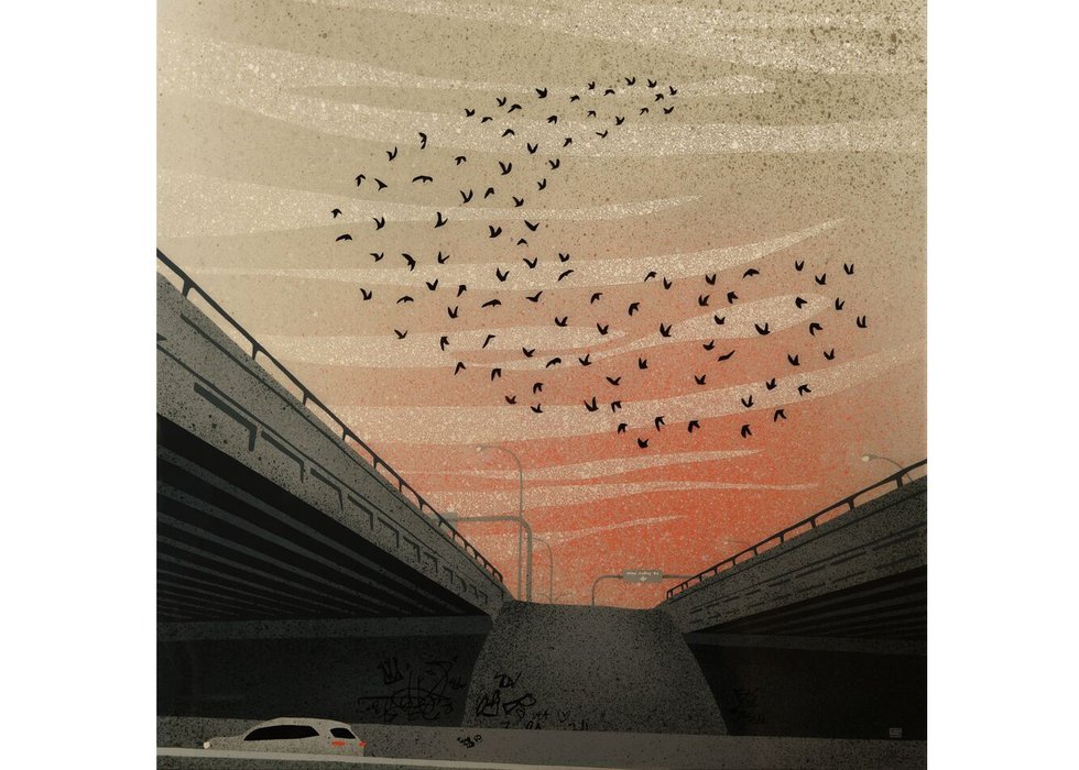 Jeff Sylvester, “Underpass,” 2019