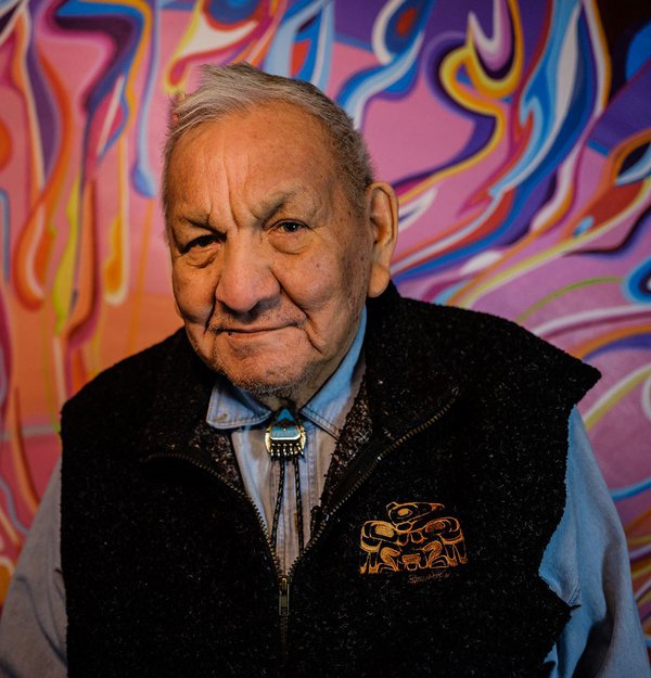 Alex Janvier (photo by Abdul Malik)