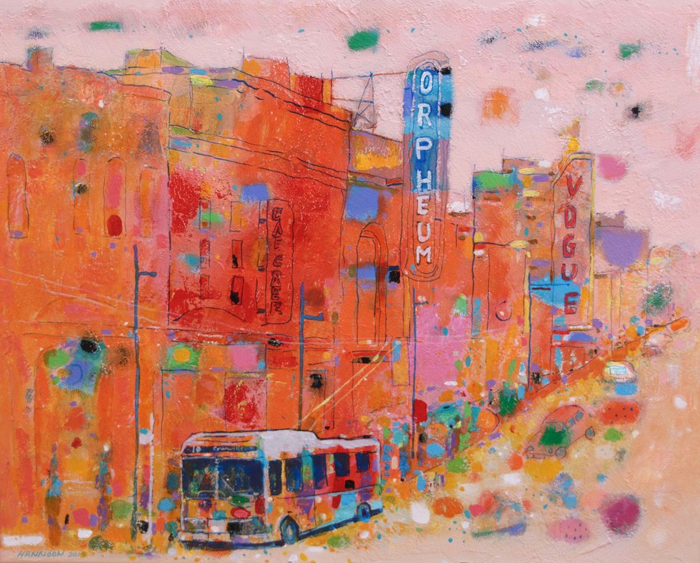 Hashim Hannoon, “Granville Street,” 2019