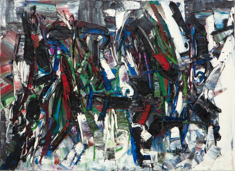 Jean Paul Riopelle, "Décembre Orléans," 1959