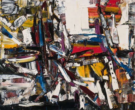 Jean Paul Riopelle, "Claire voie," 1958