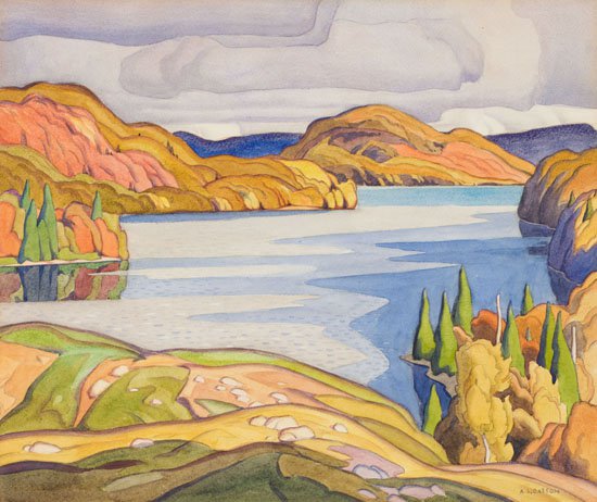 Alfred Joseph Casson, "Soyers Lake, Haliburton," 1929