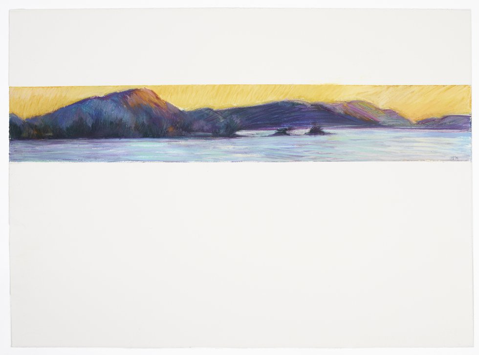 Susan Benson, “Sunset Coast,” 2019