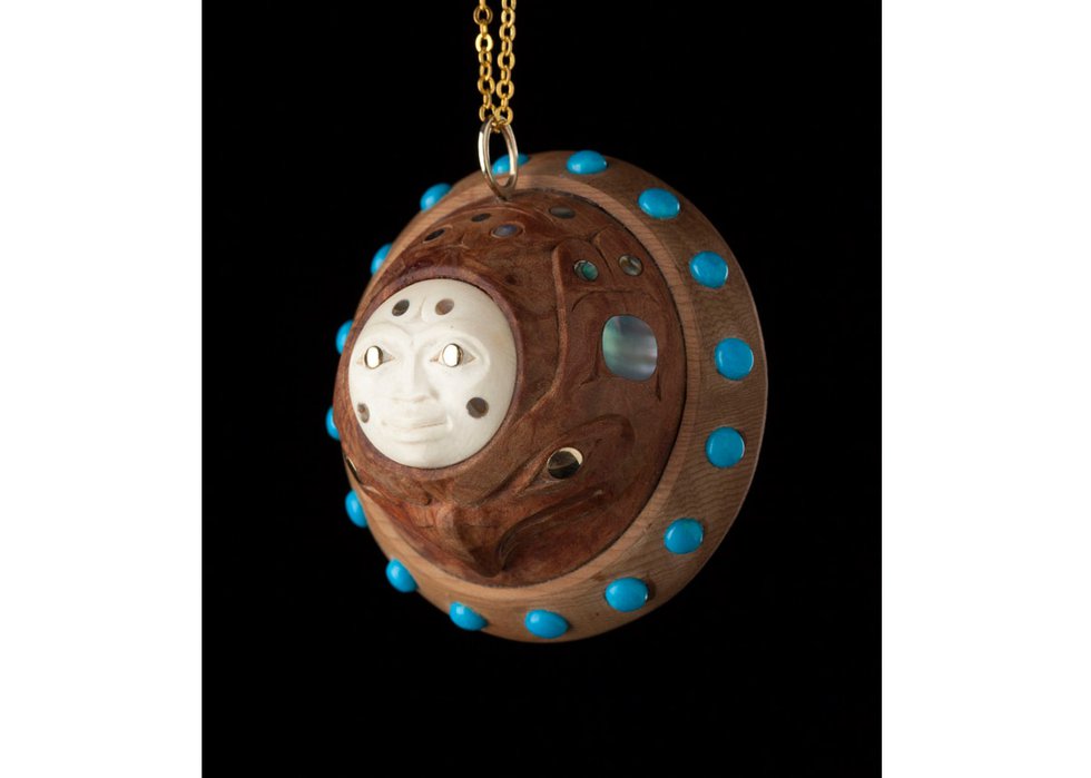 Fred Davis (Haida), “Moon and Its Universe,” 2011