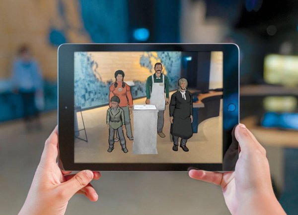 Augmented Reality Demo (photo by CMHR, Aaron Cohen)