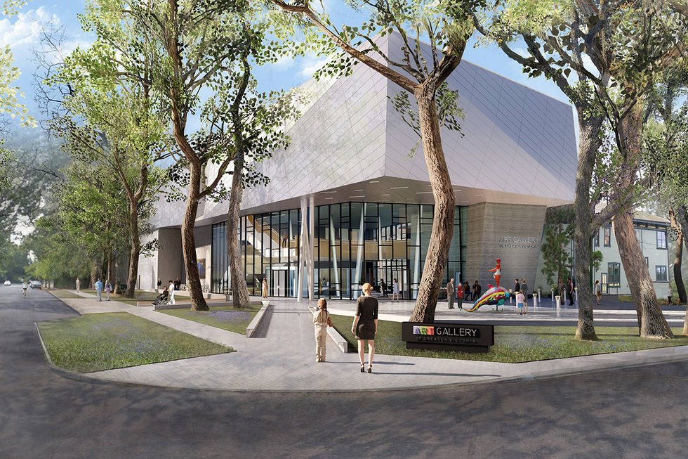 A digital rendering shows what the NEXT Gallery could look like. (Courtesy HCMA Architecture + Design)