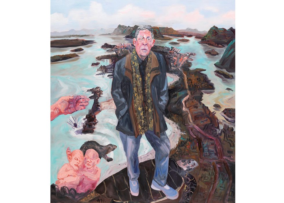 John Hartman, “Thomas King above Chesterman Beach,” 2018