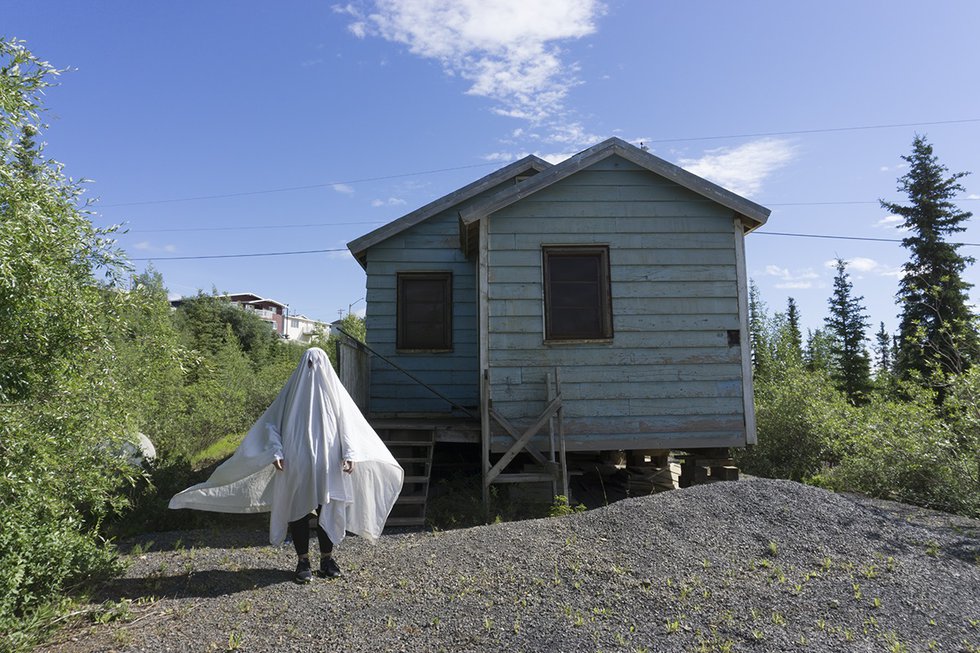 Kablusiak, “Shed / Untitled Ghost Series,” 2019