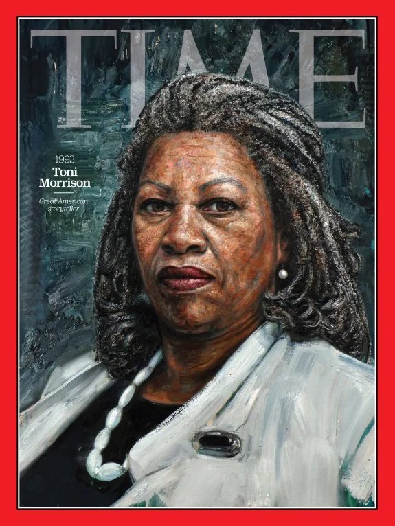 Tim Okamura, "Toni Morrison" for Time magazine.