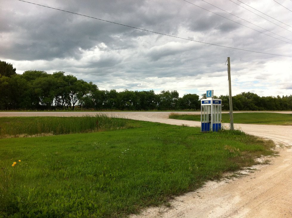 Jeanne Randolph, from "Prairie Modernist Noir: The Disappearance of the Manitoba Telephone Booth," 2018 / 2020