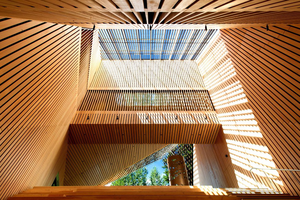 Exterior view of the Audain Art Museum in Whistler, B.C. (courtesy Patkau Architects)