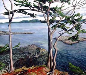 "May Afternoon Saltspring"